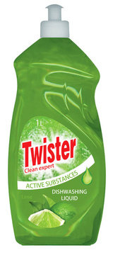 Twister mycí prostředek na nádobí Limetka 1 l