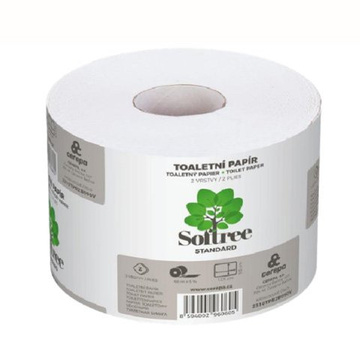 SOFTREE toaletní papír 68m, bílý, 2 vrstvy