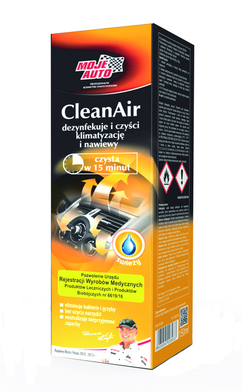 CleanAir Fresh - Čistič klimatizace 150 ml