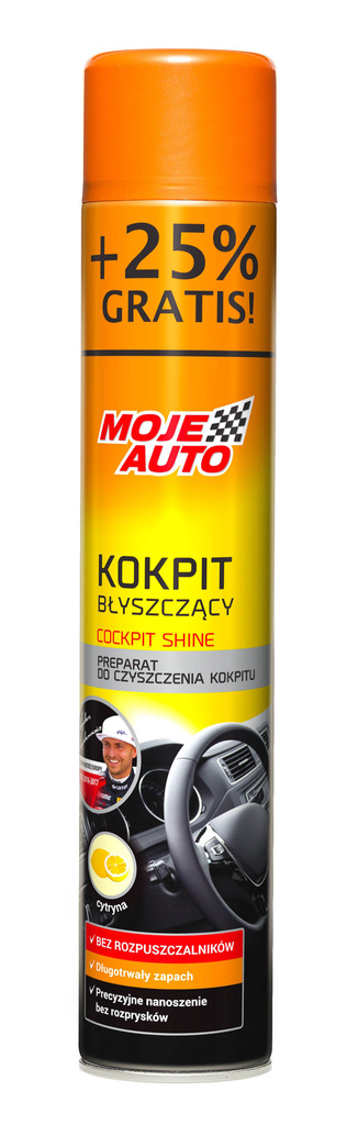 Kokpit sprej citron lesklý 750 ml