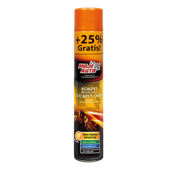 Moje Auto Cockpit Shine Vanilla 750 ml spray - čistič kokpit, interiéru