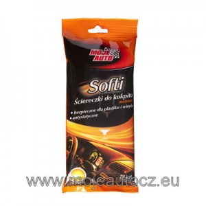 Moje Auto Matte Cockpit Wipes 24 ks - čistící ubrousky - autokosmetika