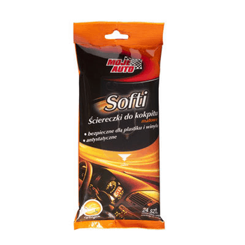 Moje Auto Matte Cockpit Wipes 24 ks - čistící ubrousky - autokosmetika