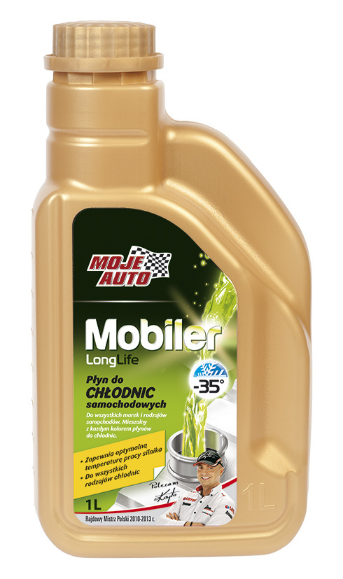 Moje Auto MOBILER LONG LIFE - nemrznoucí směs do -35°C 1 l