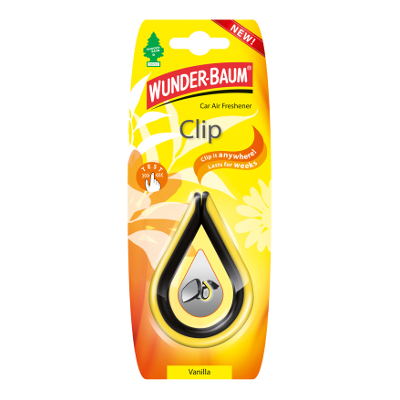 Wunder-baum Clip s vůní Vanilka - osvěžovač vzduchu