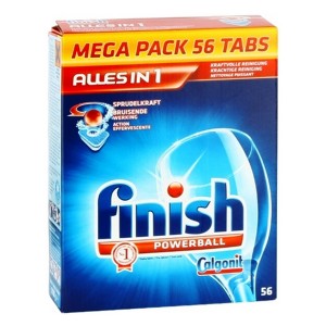 Calgonit finish all in 1 Regular - tablety do myčky, 56 ks