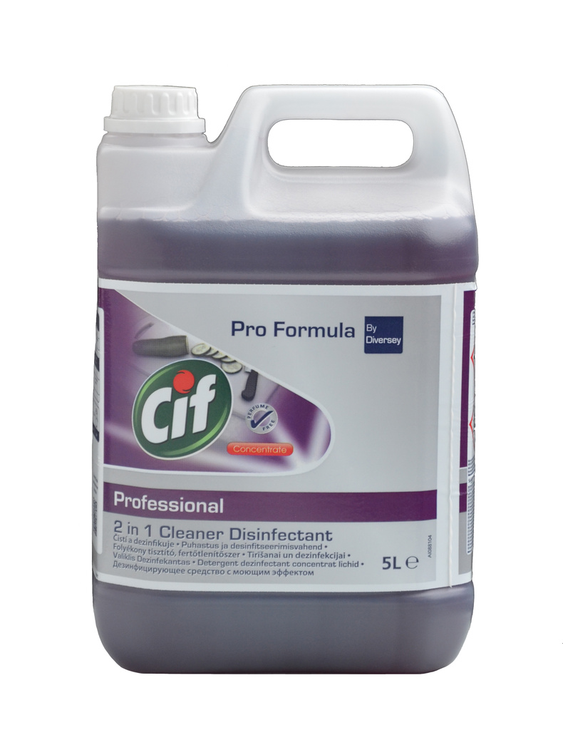 Cif Professional 2v1 Cleaner Disinfectant - dezinfekce 5 l