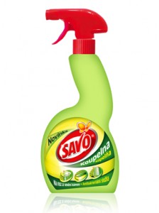 Savo Koupelna s rozprašovačem 500 ml - tekutý čistič na rez a vodní kámen
