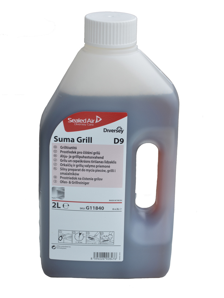 Suma Grill D9 - prostředek pro čištění grilů 2l