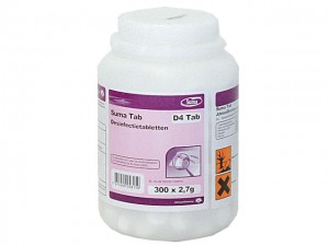 Suma Tab D4 300 ks - dezinfekční tablety na bázi chlóru