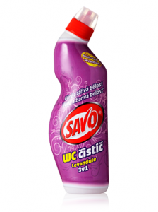 Savo WC Čistič rozkvetlá louka 750 ml - tekutý čistící prostředek na toaletu