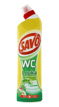 Savo WC louka tekutý čistící a dezinfekční přípravek 750 ml