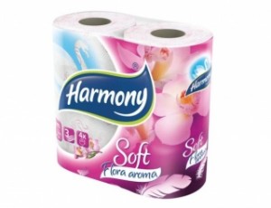 HARMONY toaletní papír Soft Flora Aroma 4 ks