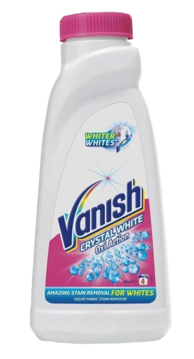Vanish Crystal White Oxi Action- odstraňovač skvrn na bílé prádlo 1 l