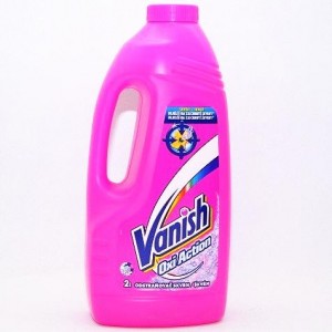 Vanish Oxi Action Gel růžový 1,5 l - odstraňovač skvrn na barevné prádlo