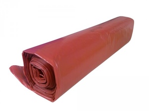 Odpadový pytel červený 120 l, 70x110 cm, 50 μ