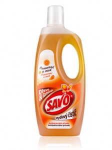 Savo Mýdlový čistič 750 ml - na dřevo a laminát