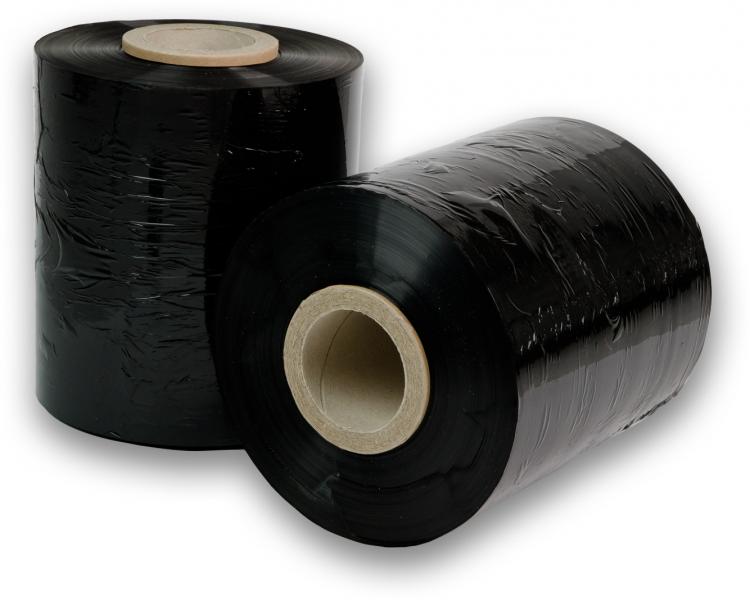 Stretch folie ruční - granát černý  - 100x23μx150 mm