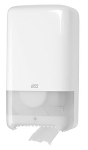 Tork Mid-size Twin zásobník na toaletní papír - bílý