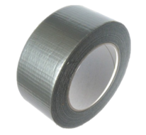 Lepící páska tkaná 0,48x50 m stříbrná