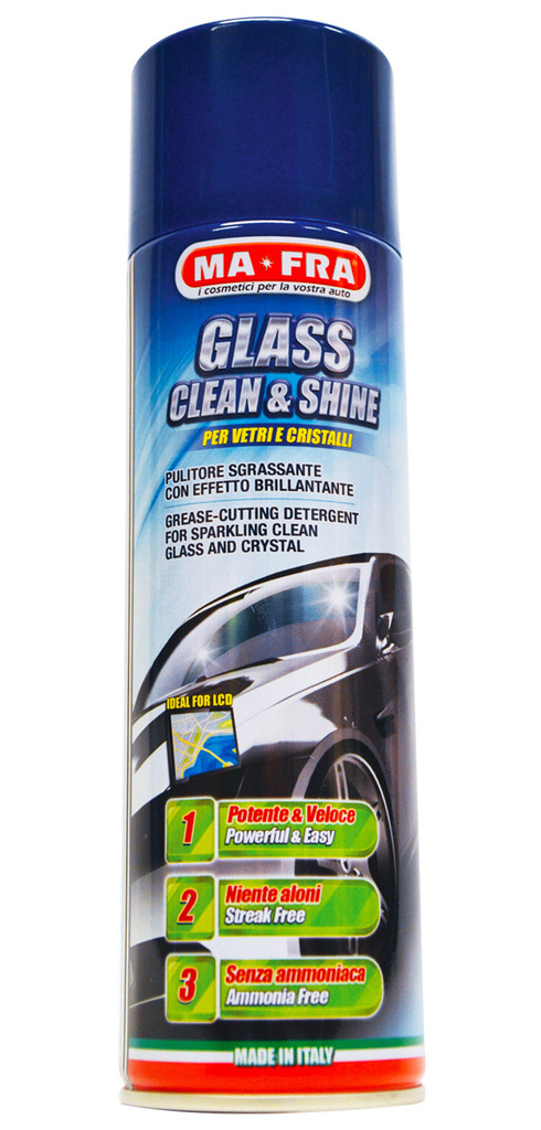 MAFRA Glass Clean & Shine - čištění oken vozidel 500 ml