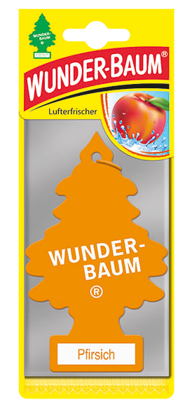 Wunder-baum stromeček s vůní Broskev - osvěžovač vzduchu