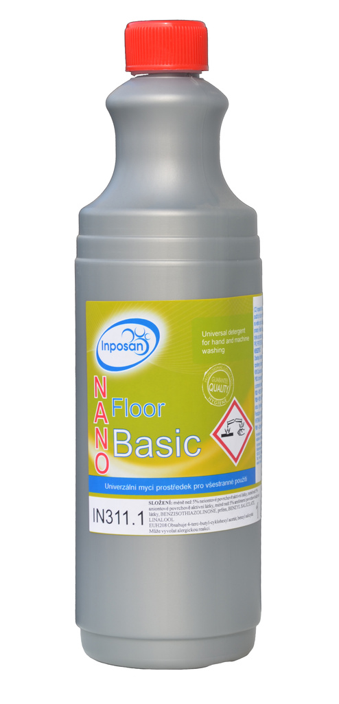 INPOSAN floor NANO BASIC - univerzální mycí prostředek 1 l