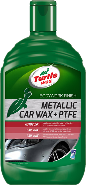 Turtle Wax Metallic + PTFE - vosk na metalické laky s PTFE 500 ml
