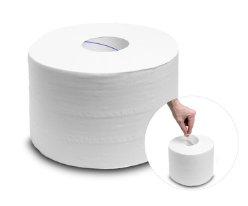 INPOSAN toaletní papír JUMBO SMART bez dutinky 2 vrstvý 100% celulóza