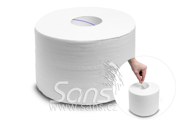 INPOSAN toaletní papír JUMBO SMART bez dutinky 2vrst. 100% celuloza