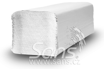 INPOSAN ručník Z-Z Standard bílý 3140ks