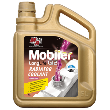 MOJE AUTO MOBILER RED kapalina do chladiče 5 l