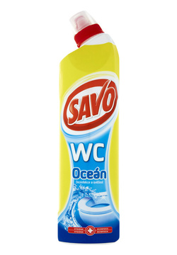 Savo WC Oceán tekutý čistící a dezinfekční přípravek 750 ml