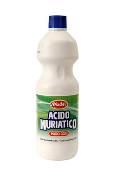 MADEL ACIDO MURIATICO 33%, 1 l
