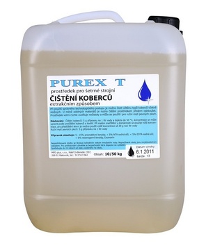 Purex T 10 kg - čistící prostředek na koberce, podlahové krytiny, potahů a čalounění