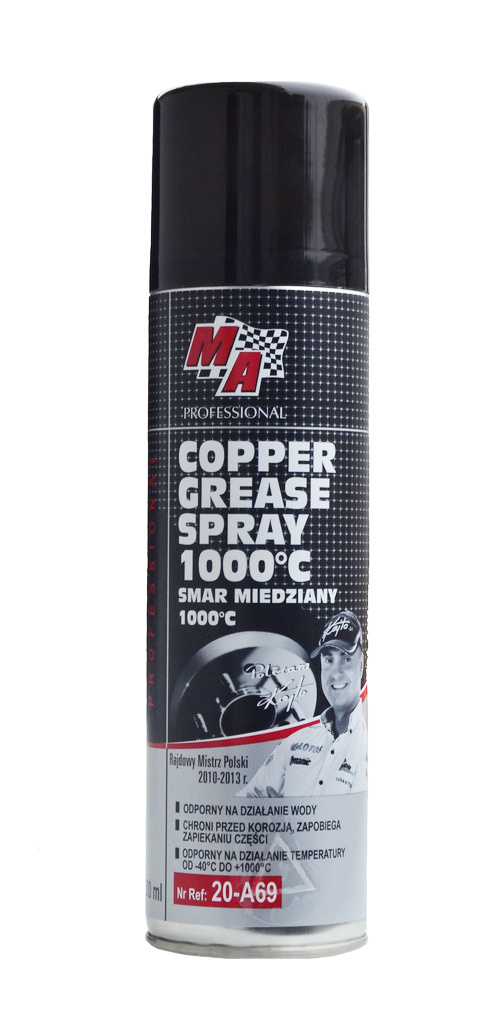 COOPER GREASE SPRAY 1000°C - Měděné mazivo do 1000°C  200 ml 