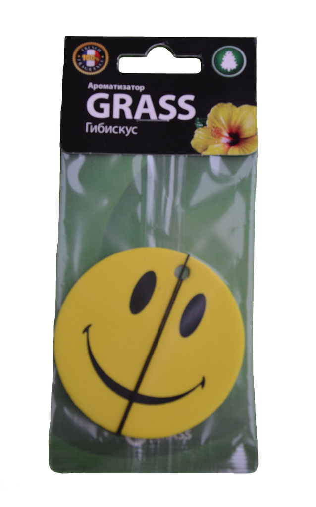 CARBOARD FLAVOR smile hibiscus - Osvěžovač vzduchu ibišek 5g
