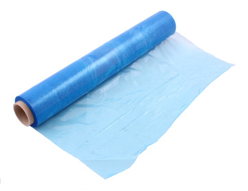 Ruční stretch folie modrá – light blue 500 mm x 23 μ x 150 m