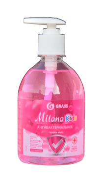 Liquid soap MILANA Kids fruit bubbles - antibakteriální tekuté mýdlo 500 ml