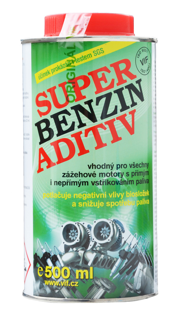 Super benzin aditiv - aditivum do benzínu 500 ml