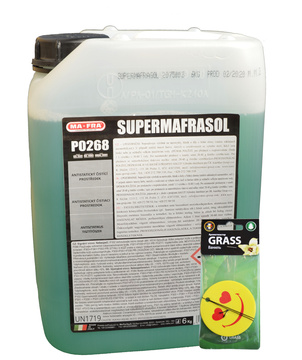 Supermafrasol - antistatický detergent 6 kg + dárek vůně stromeček 