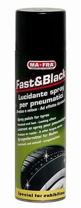 Mafra Fast & Black 500 ml - autokosmetický leštící prostředek na pneu