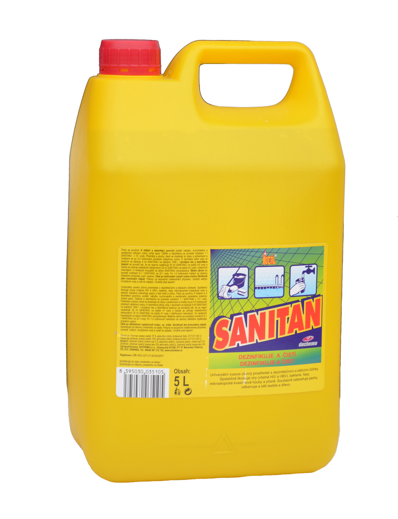Ideál Sanitan - čistící dezinfekční prostředek 5 l