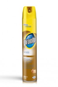 Pronto Wood polish 400 ml - prostředek na dřevěné plochy
