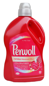 Perwoll Color & fiber - prací gel na barevné prádlo 2,7 l
