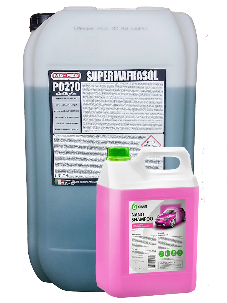 Mafra Supermafrasol 25 kg - nano šampon 5 kg