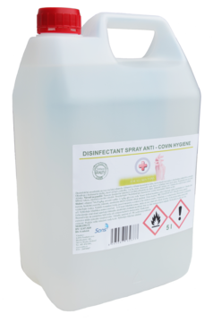 Disinfectant Spray Anti-Covin Hygiene - dezinfekce na ruce 5 l