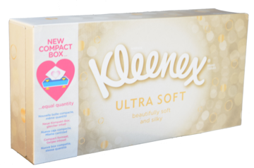 Papírové kapesníky Kleenex ultra soft