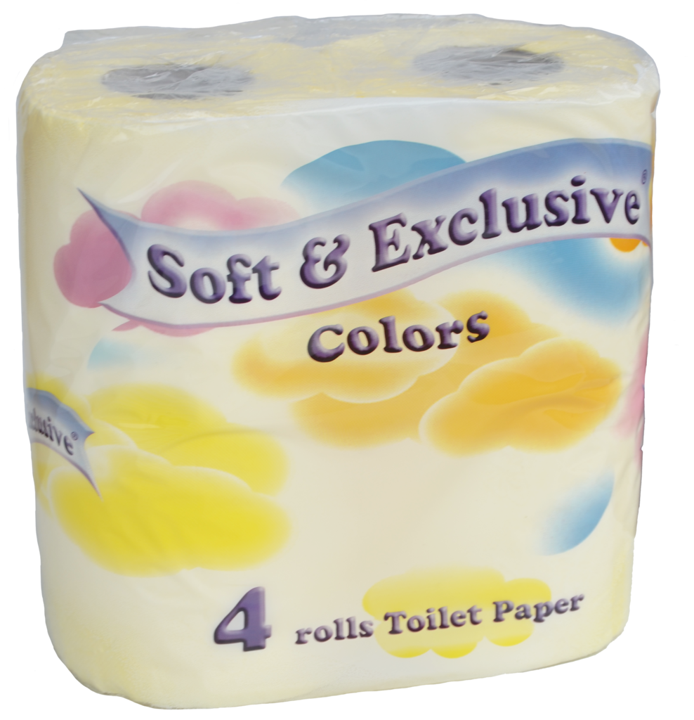 Toaletní papír Soft & Exclusive Aromatic celulóza 2 vrstvý žlutý
