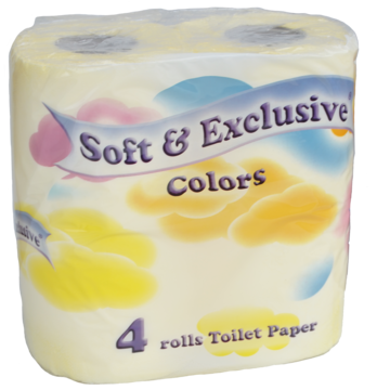 Toaletní papír Soft & Exclusive Aromatic celulóza 2 vrstvý žlutý